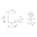 SISTEMA DE PIVÔ COM FIXAÇÃO LATERAL 80KG